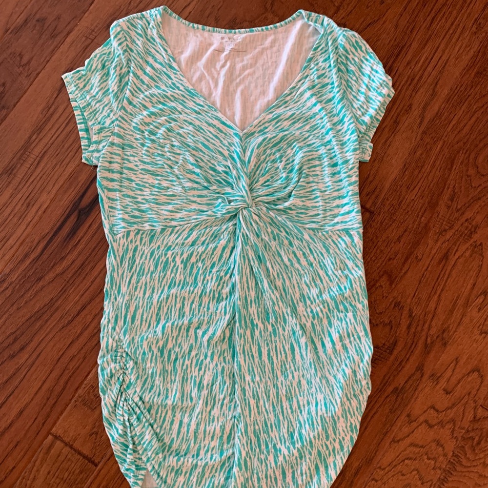 Motherhood Maternity Short Sleeve Shirt
